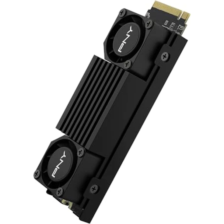 PNY CS3150 1TB M.2 NVMe Internal Solid State Drive (SSD) with Black Heatsink - Extreme Performance and Dual-Fan Cooling - Preisvergleich – Bild 5