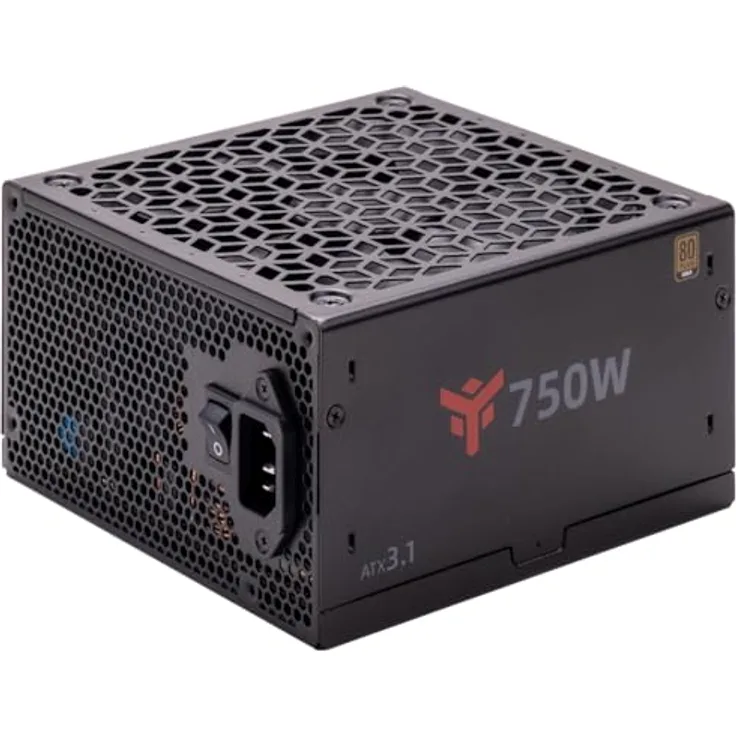 iTek Netzteil GBI750-750W 80Plus Gold, ATX 3.1, 140mm FDB Lüfter, modular mit japanischen Kondensatoren