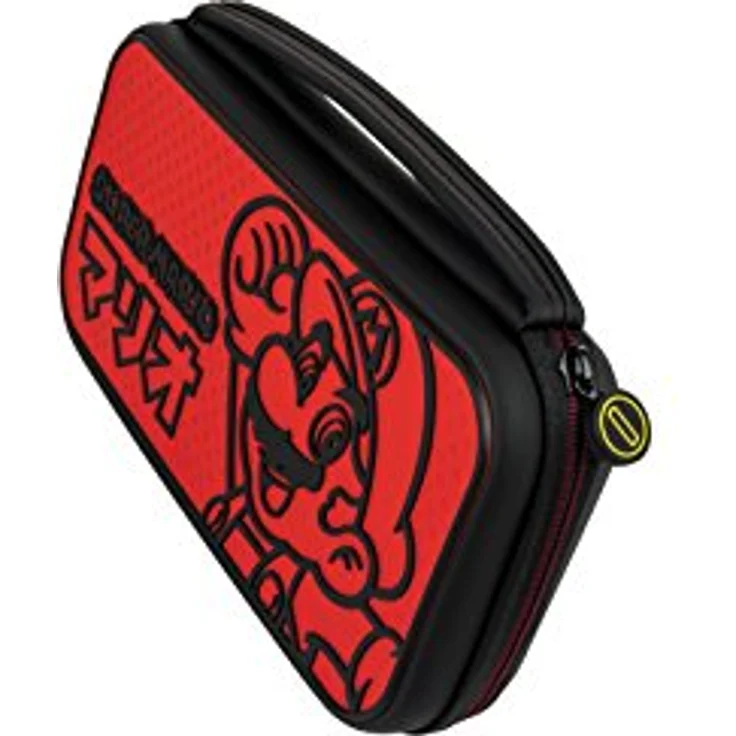 PDP Mario Kana Deluxe Slim Travel Hülle für Console und Games500-051 [Nintendo Switch], offiziell von Nintendo lizenziert, mit Mario Kana 3-D-Motiv – Bild 4