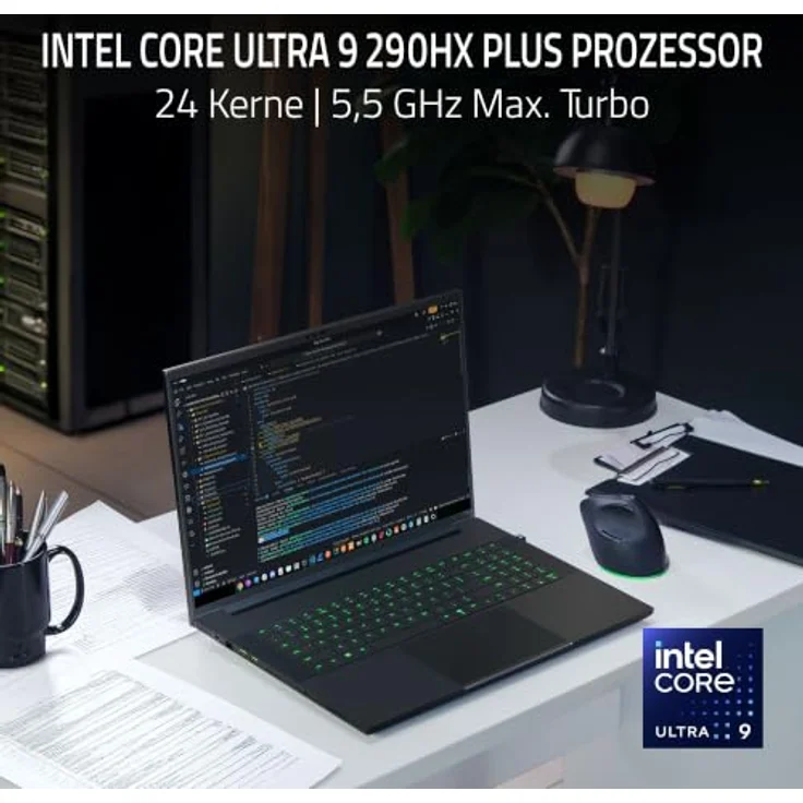Razer Blade 18, 18" Dual UHD+ 240Hz FHD+ 440Hz Display, Intel Core Ultra 9 290HX Plus, 32GB RAM, 2TB SSD, NVIDIA GeForce RTX 5090, schwarz, Windows 11 – Bild 3