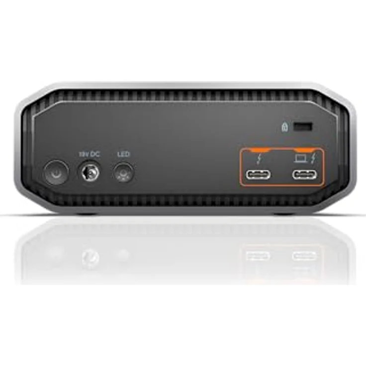 SanDisk Professional G-Drive Project 26 TB Hochkapazitäts-Festplatte, Thunderbolt 3, 7200RPM Ultrastar, bis zu 260MB/s Lesen, USB 10Gbps – Bild 3