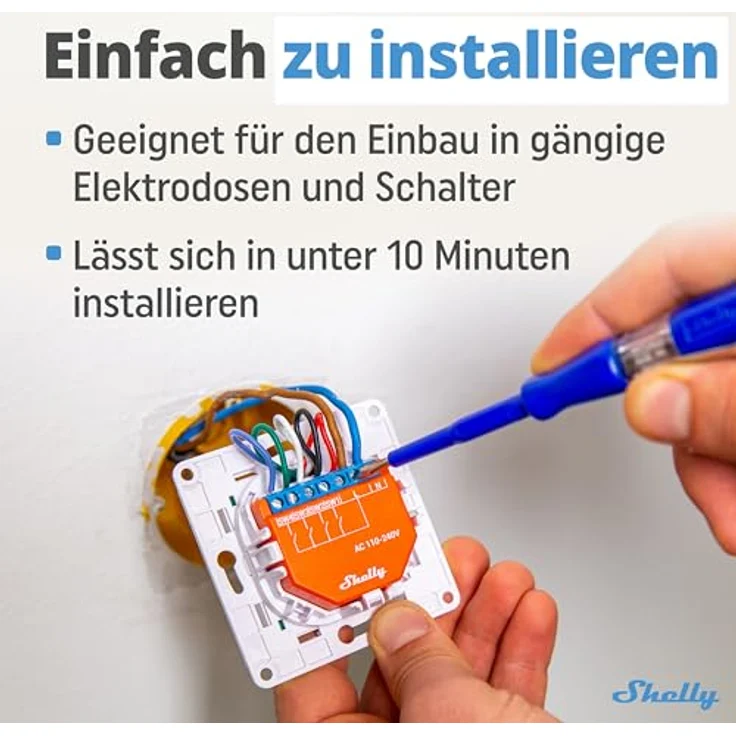Shelly Shelly i4 Schaltrelais WLAN Bluetooth – Bild 2