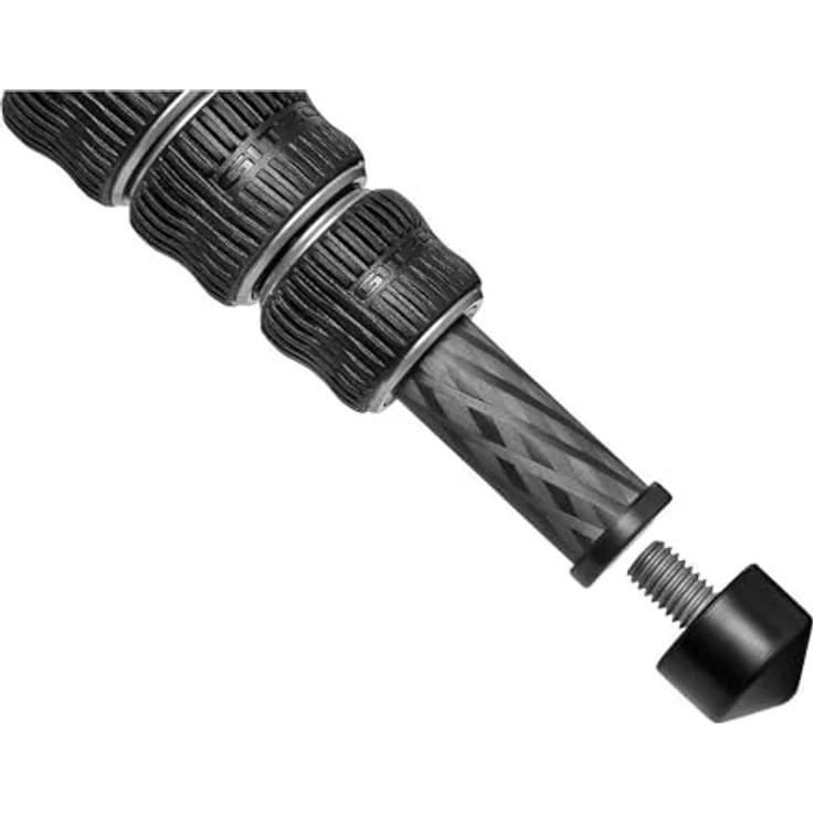 Gitzo GK2545T-82QD Traveler Stativ-Kit mit Profi-Kugelkopf (kompakt, faltbar und leicht, kurze Säule für Aufnahmen auf Bodenhöhe inklusive Serie 2 - 4 Segmente) carbon – Bild 7