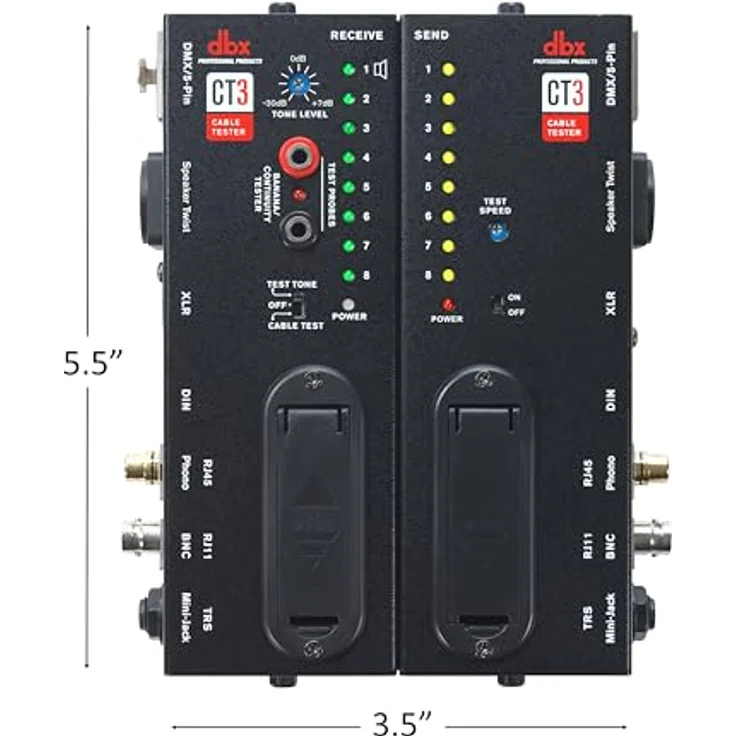 DBX CT3 Multiformat Kabeltester – Bild 7