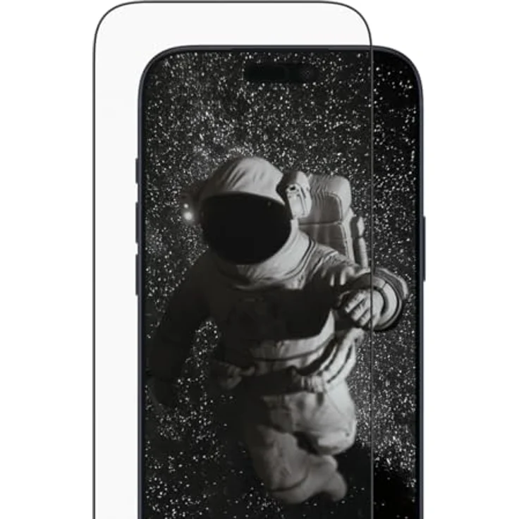 PanzerGlass Ceramic II Displayschutz - Ultra Wide Fit, Schutzfolie für Apple iPhone 17 Pro Max, transparent, mit Anti-Fingerprint, Anti-Glare und Anti-Blau-Licht-Filter – Bild 2