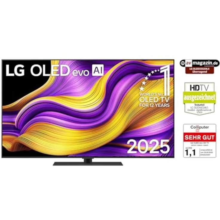 LG OLED55G59LS, 55 Zoll 4K OLED evo AI TV mit α11 Gen2 4K AI Prozessor, webOS 25, 120Hz (VRR bis 165Hz) und Gallery Design – Bild 3