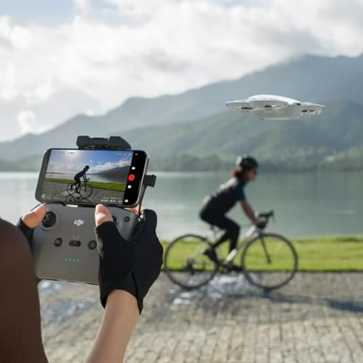DJI RC-N3 Fernsteuerung, Drohnen Controller für DJI Air 3, DJI Mini 4 Pro und DJI Neo, Grau mit langer Akkulaufzeit über 3,5 Stunden – Bild 4