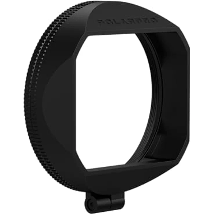 PolarPro - MagFlip Hood - Magnetische Flip-Down-Haube für Filterzugang - Leica Q3 - Schwarz – Bild 1