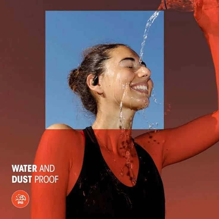 JBL Endurance Zone, Open-ear Bluetooth Kopfhörer mit bis zu 32 Stunden Akkulaufzeit, Blau – Bild 2