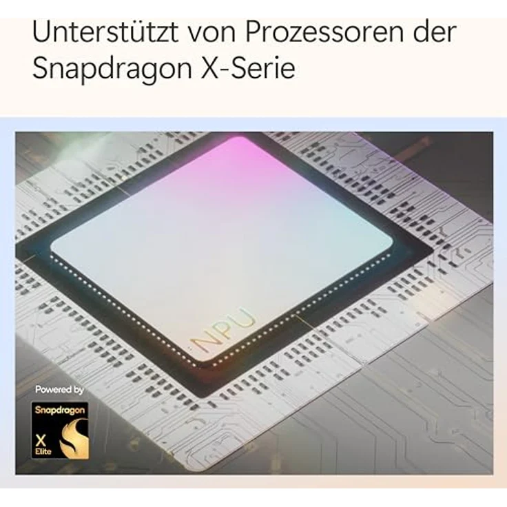 Microsoft Surface Laptop | Copilot+ PC | 15” Touchscreen | Snapdragon® X Elite (12 Kerne) | 16GB RAM | 512GB SSD | neuestes Modell, 7. Edition | Platin – Bild 4