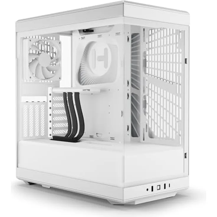 Hyte Y40 Mid Tower Gehäuse Weiß (ATX/M-ATX/M-ITX)