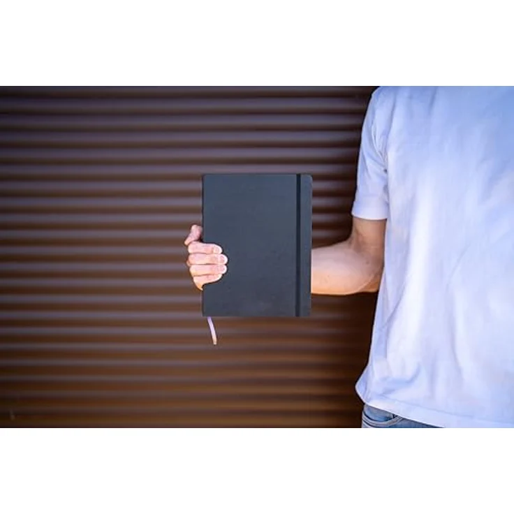 MOLESKINE Notizbuch Xlarge, Punktraster, Soft Cover, myrtengrün, 70 g/m² elfenbeinweißes Papier, abgerundete Ecken, Gummiband und Lesezeichenband – Bild 8