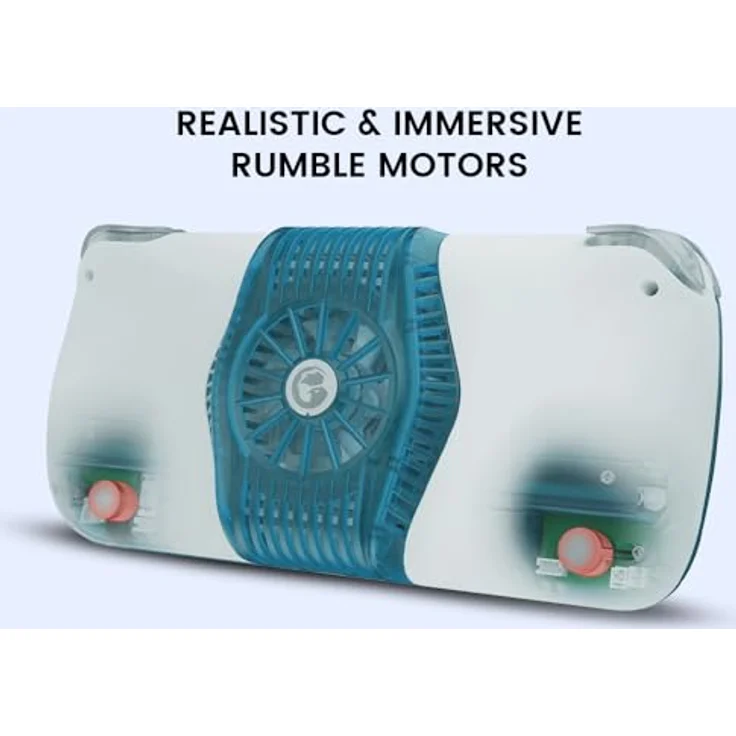 Gamesir X3 Pro, Gaming Controller für Android und iOS, mit Hall-Effekt-Analogsticks, ergonomischem Design und integrierter Kühlung, Blau – Bild 5