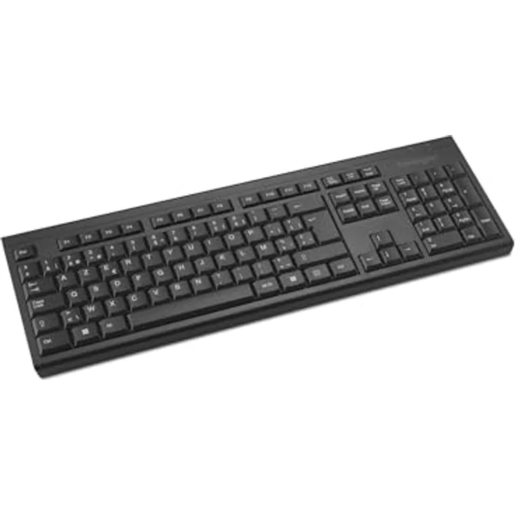 Kensington KB150 EQ Wireless Tastatur, Volle Größe (100%), Kabellos mit AES-Verschlüsselung und Membran Key Switch, Schwarz – Bild 8