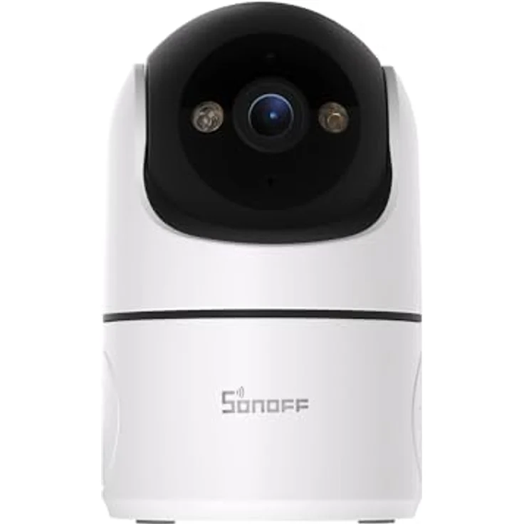 SONOFF CAM-PT2, Indoor Überwachungskamera 1080P mit 360°-Sicht, Bewegungserkennung, Farb-Nachtsicht, Zwei-Wege-Audio, Privatsphäre-Modus, kompatibel mit Alexa & Google Home – Bild 1