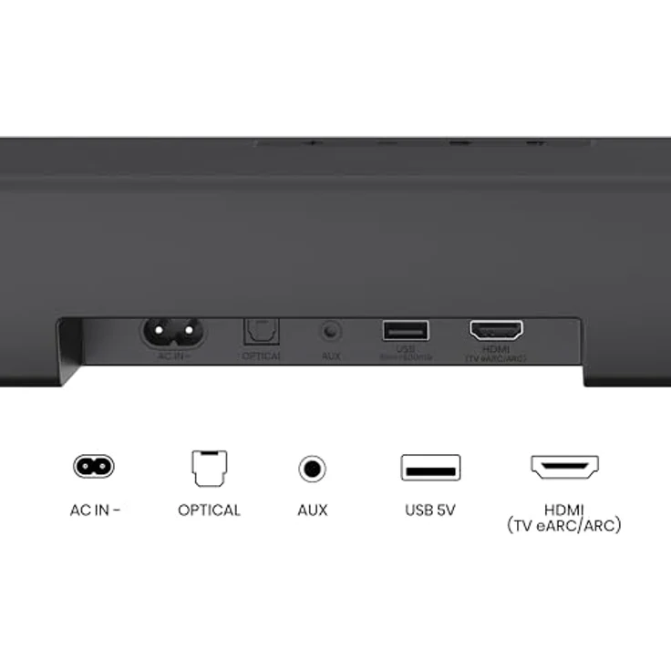 HISENSE AX3100Q, 3.1 Kanal Soundbar mit 500 W, Dolby Atmos und kabellosem Subwoofer, Schwarz – Bild 11