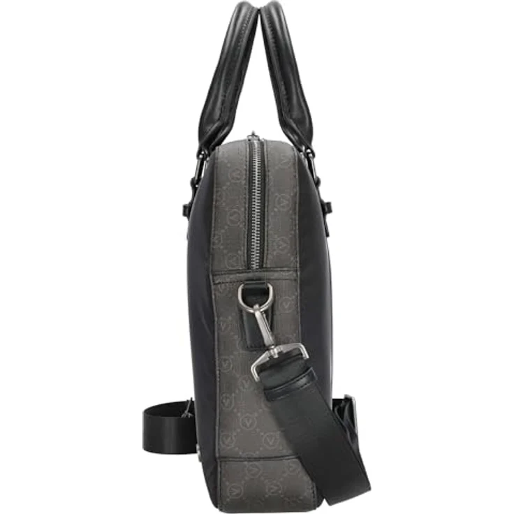 Valentino Nemesys Aktentasche 41 cm mit Laptopfach, schwarz, 100% Polyester – Bild 3