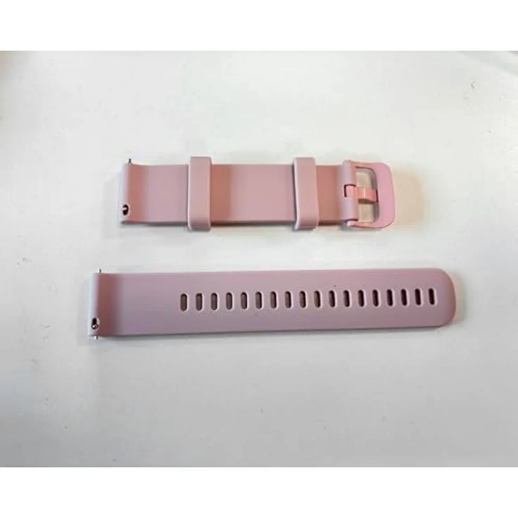 INF Uhrarmband für Polar Ignite/Unite, Silikon Sportarmband mit Schnellverschluss, pink, 12,1 cm + 9,2 cm Länge, 2,2 cm Breite – Bild 5