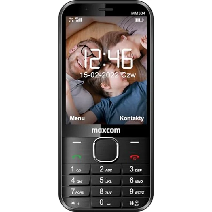Maxcom MM 334 VoLTE 4G Block-Handy Schwarz – Bild 6