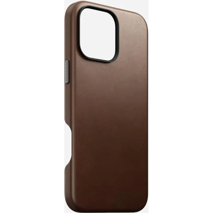 NOMAD Traditional Leather Case | für iPhone 16 Pro | MagSafe-kompatibel | Brown Echtleder Schutzhülle – Bild 1