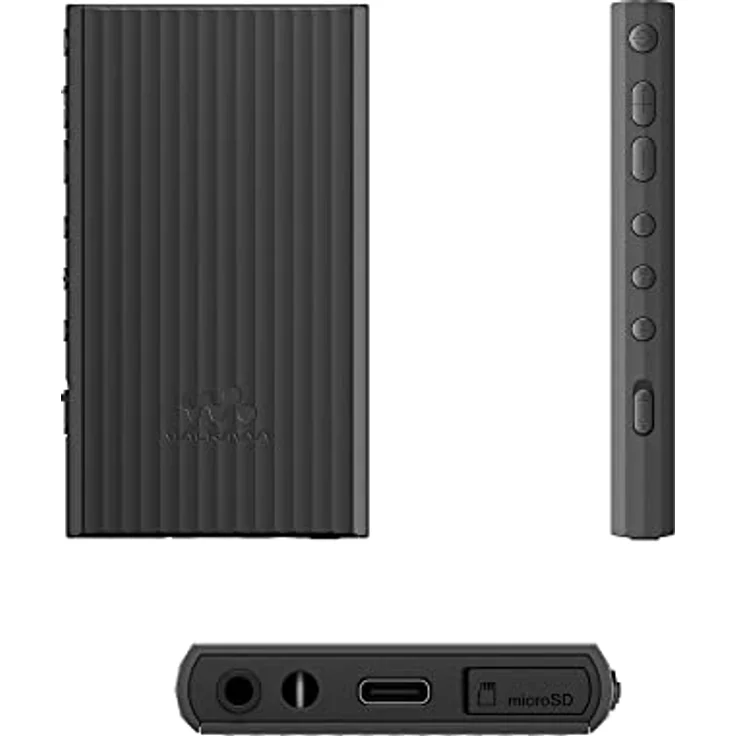 Sony Walkman NW-A306 Touchscreen MP3 Player - 32GB, Bis zu 36h Akkulaufzeit, Verbesserte Soundqualität, Wi-Fi-kompatibel für direkten Musikdownload & Musikstreaming, schwarz – Bild 2