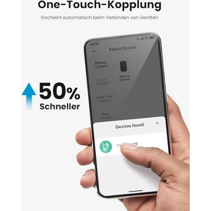 ieGeek 2K 3MP Solar Überwachungskamera Aussen, 360° PTZ Kamera mit PIR Bewegungsmelder, Farb-Nachtsicht, 2-Wege-Audio, IP65, Kabellos, Akku, 2.4GHz – Bild 3