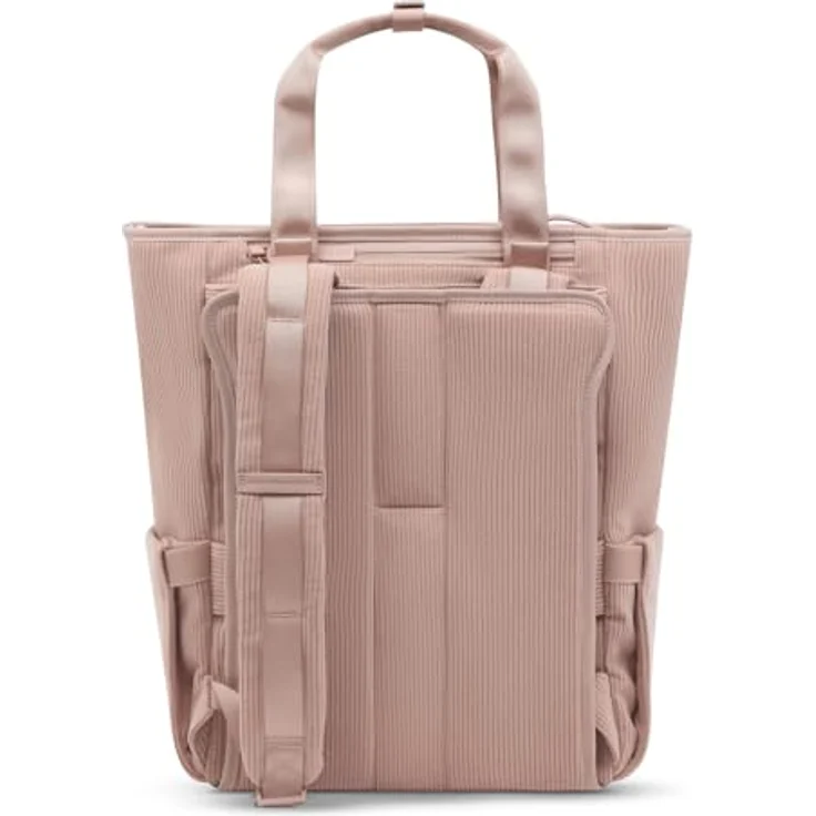 Kapten & Son Lindby Pro Cord Convertible Backpack 20L, Freizeitrucksack mit Laptopfach für bis zu 15 Zoll, Farbe Rose Clay altrosa – Bild 2