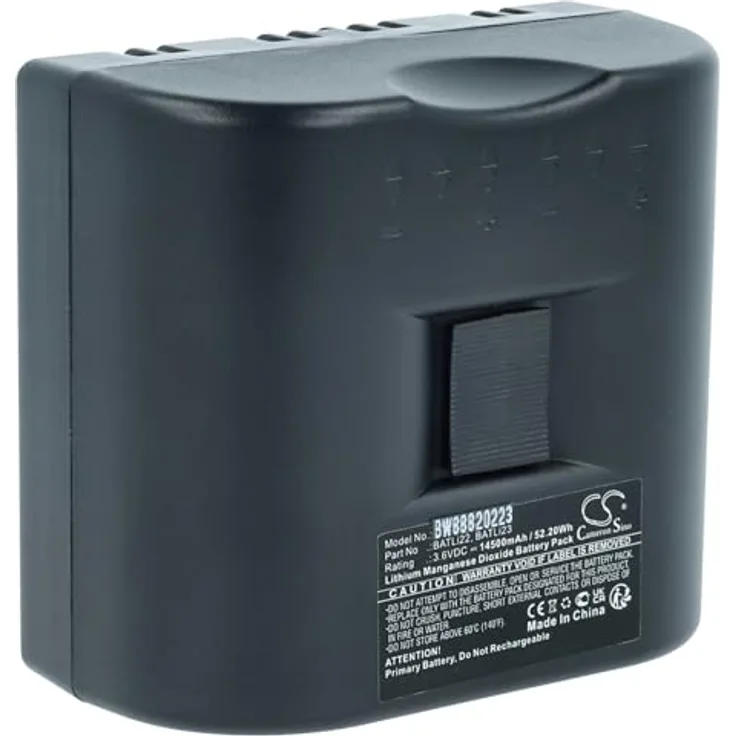 vhbw Batterie kompatibel mit Daitem D22 SH425AX, D22 SH424AX, D22 SH423AX, D22 SH511AX, 14500 mAh, 3,6 V, Li-MnO2, nicht wiederaufladbar