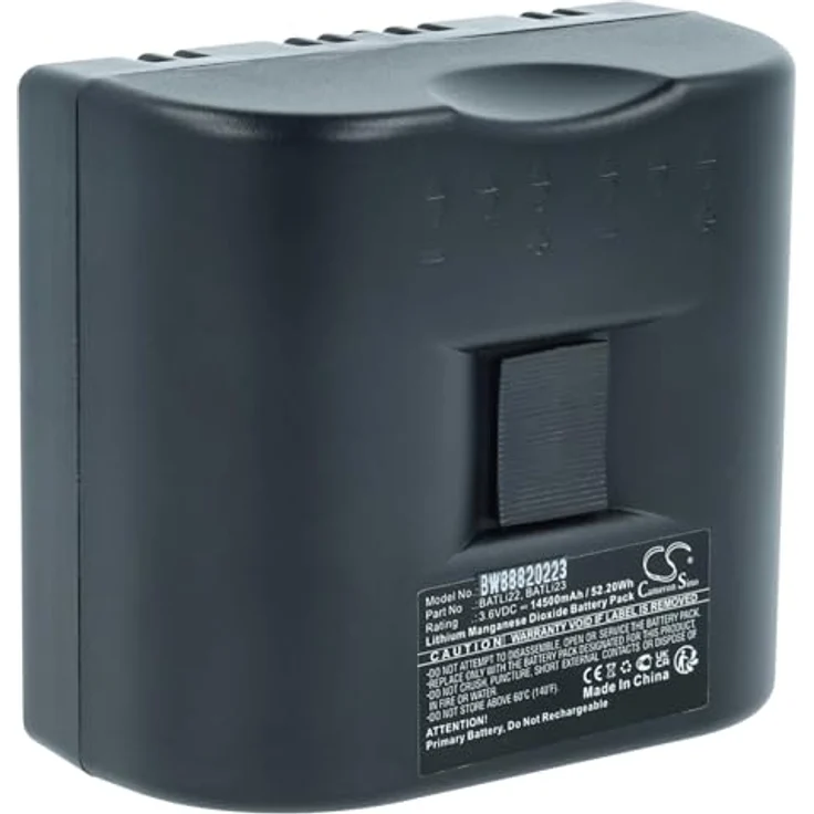 vhbw Batterie kompatibel mit Daitem D22 SH425AX, D22 SH424AX, D22 SH423AX, D22 SH511AX, 14500 mAh, 3,6 V, Li-MnO2, nicht wiederaufladbar – Bild 1