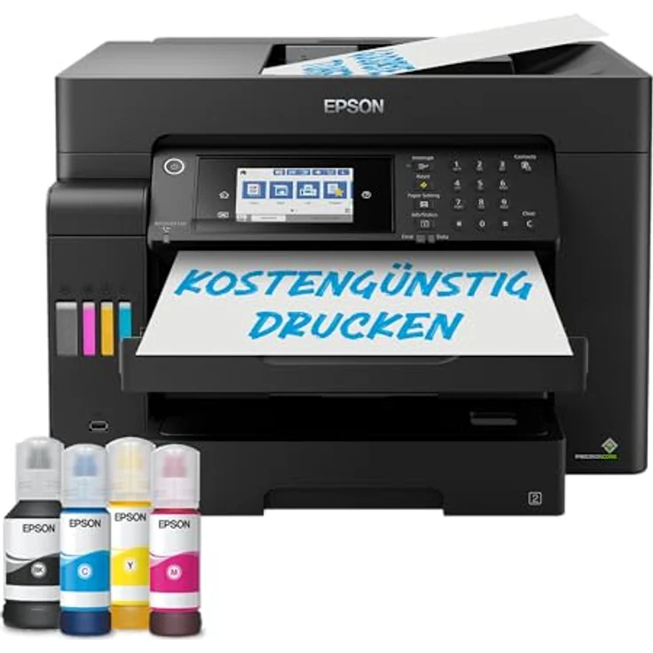 Epson EcoTank ET-16655 Tintenstrahl-Multifunktionsdrucker A3 4800 x 1200 DPI 32 ppm Wi-Fi, schwarz – Bild 2