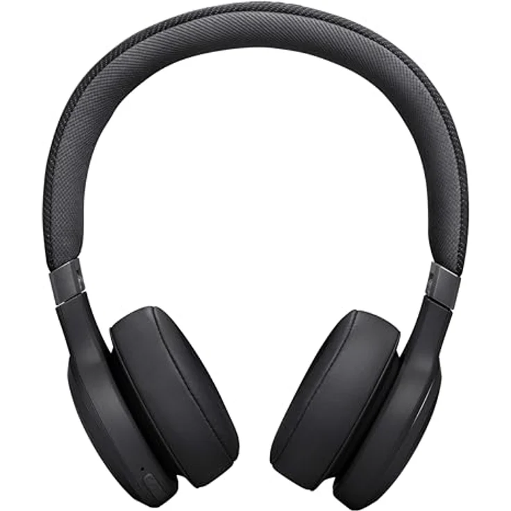 JBL Live 670 NC – Bluetooth On-Ear-Kopfhörer mit adaptivem Noise-Cancelling – Kabellose Ohrhörer Signature Sound und Sprachassistent – Langer Musikgenuss für bis zu 65 Stunden – Schwarz – Bild 2