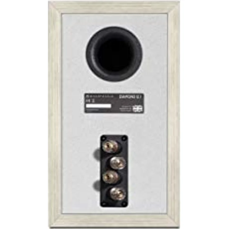 Wharfedale Diamond 12.1 Paar Passive Regal-Lautsprecher, helles Holz – Bild 4
