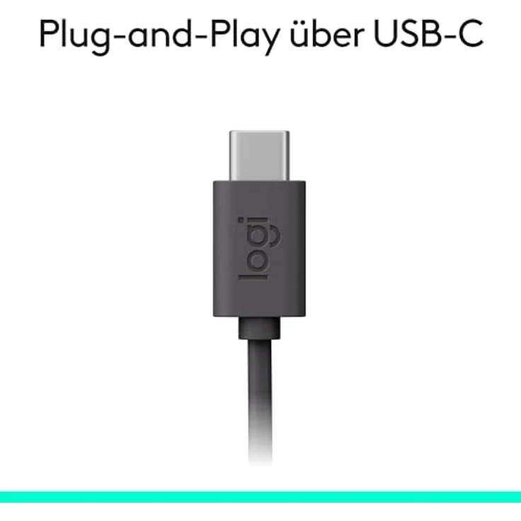 Logitech H390, kabelgebundenes Headset mit Mikrofon und Geräuschunterdrückung, USB-A Anschluss, kompatibel mit Chromebook – SCHWARZ – Bild 5