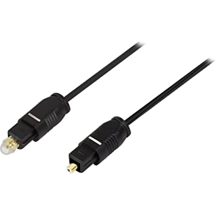 LogiLink Toslink Kabel - bietet beste Tonqulität für Ihre Soundbar, das Heimkino, HiFi Anlage, Spielkonsole, etc. in 2,0 m – Bild 2