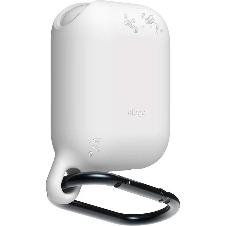 Elago Beskyttelses Etui til Airpod, Kopfhörertasche mit Schutzhülle, Weiss