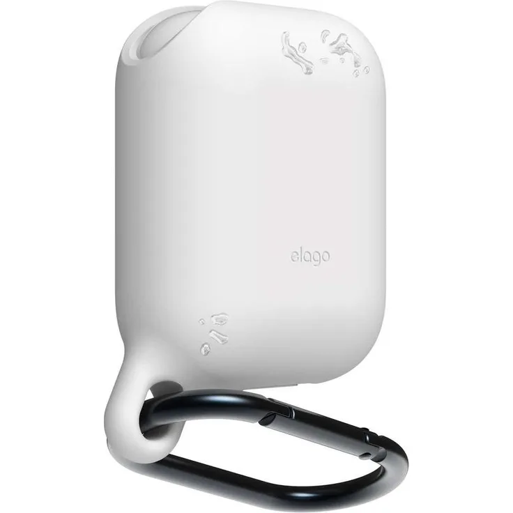 Elago Beskyttelses Etui til Airpod, Kopfhörertasche mit Schutzhülle, Weiss