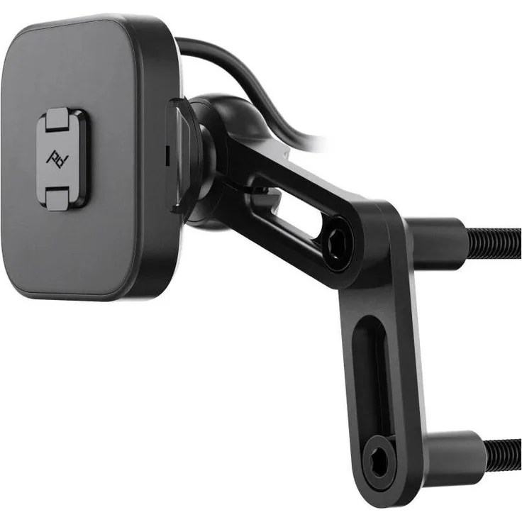 Peak Design Motorcycle Charging Brake/Clutch Mount - Smartphone Halterung, Qi2 Wireless-Ladetechnologie, Schwarz