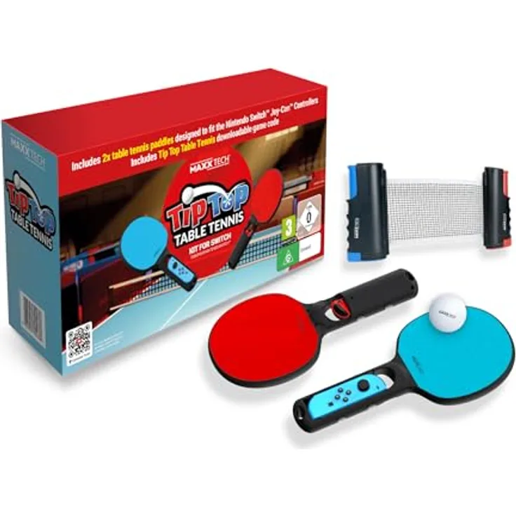 Tip-Top Table Tennis Schläger (Download-Code in der Box) - Switch
