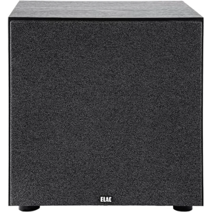 ELAC Debut 3.0 DS123, 12'' Subwoofer mit 200 W Leistung, präzisem Bass und edlem Design – Schwarz – Bild 4