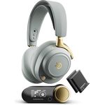 SteelSeries Arctis Nova Elite, Kabelloses Gaming Headset mit 96-kHz/24-Bit-Sound, Active Noise Cancelling, Weiss