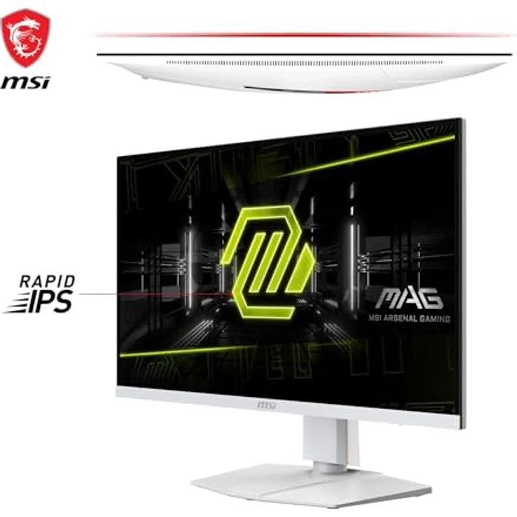 MSI MAG 274URFWDE 27 Zoll UHD Gaming Monitor - Rapid IPS Panel, 160 Hz/0,5ms (GtG), 133% sRGB, VESA DisplayHDR 400 - DisplayPort 1.4a, HDMI, USB Typ-C – Bild 2