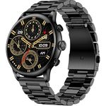 MP myPhone Smartwatch Watch Elegant 2 AMOLED 1,43Zoll, IP67, Bluetooth Calling, 7 Tage Akkulaufzeit, Schwarz