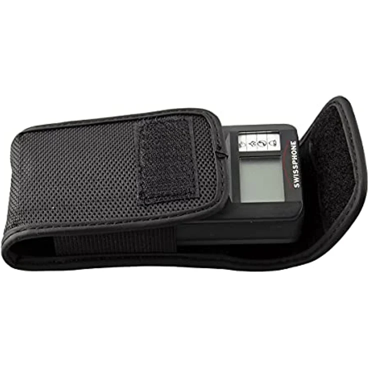 caseroxx Funkmeldertasche für Swissphone & andere Melder, mit Gürtelclip und Klettverschluss, robustes Nylon, Farbe wählbar – Bild 4