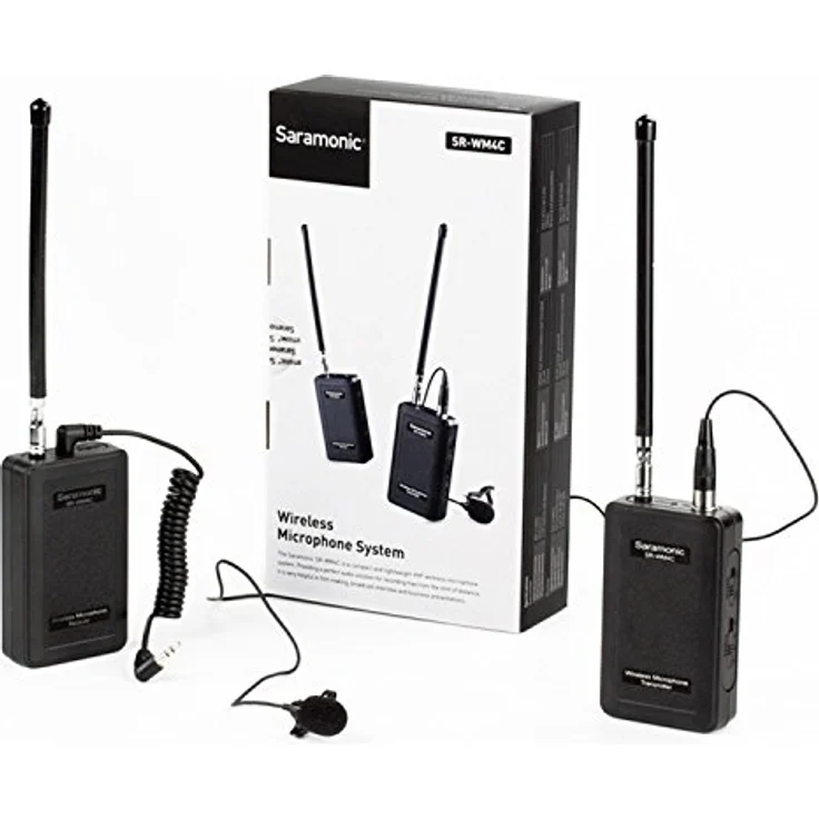 Saramonic SR-WM4C kabelloses Mikrofon, Schwarz – Bild 9