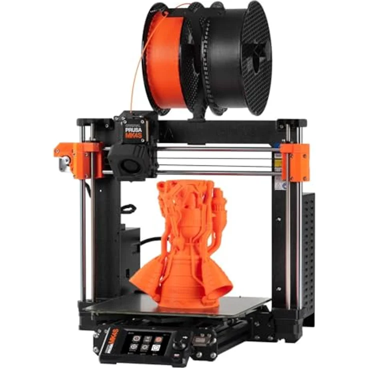 ORIGINAL PRUSA MK4S 3D-Drucker-Kit, DIY Kit mit automatischer Kalibrierung, abnehmbare Druckblätter, Filamentmuster enthalten – Bild 3