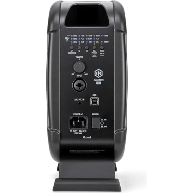 IK Multimedia iLoud MTM MKII - Compact Hi-End Studio Monitors with ARC Room Correction, 100W Power, Black – Bild 4