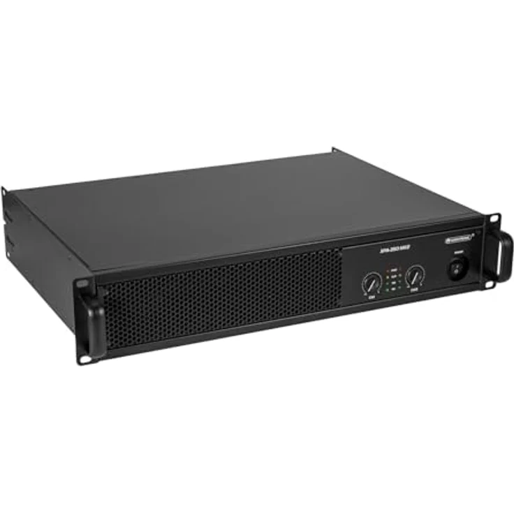 OMNITRONIC XPA-350 MK2 Endstufe | Class AB Stereo-PA-Verstärker mit Limiter, 2 x 175 W RMS (4 Ohm), 2 x 130 W RMS (8 Ohm) – Bild 2