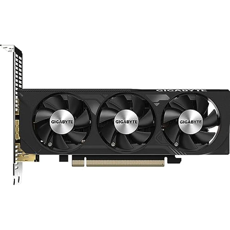 Gigabyte NVIDIA GeForce RTX 4060 OC Low Profile Graphics Card - 8GB GDDR6, 128-bit, PCI-E 4.0, 2475MHz Core Clock, 2x DP 1.4, 2x HDMI 2.1a, NVIDIA DLSS 3,  von Gigabyte - GV-N4060OC-8GL - Effektive Wärmeableitung und hohe Leistung – Bild 3
