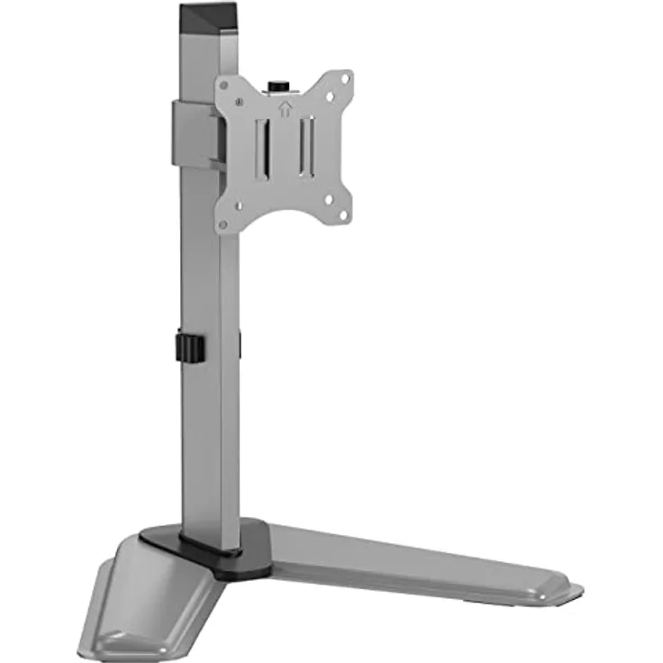 my Wall vollbeweglicher Tischständer für Flachbildschirme, für Monitore 17 - 32 Zoll (43 - 81 cm) VESA: 75 / 100, höhenverstellbar, Monitorständer Standfuß, Ergonomisch
