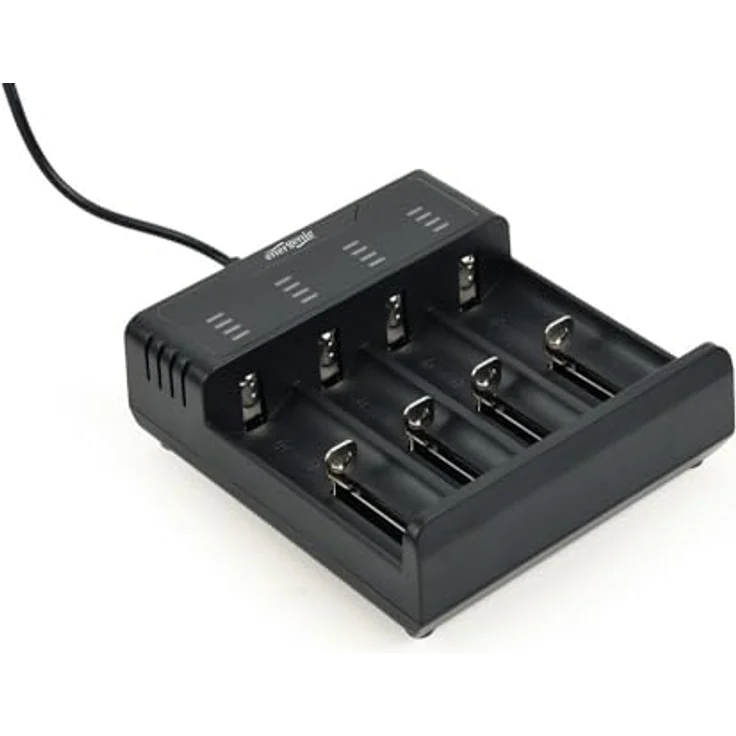 Energenie CARGADOR DE BATERÍA RÁPIDO DE IONES DE LITIO NI-MH +, schnelles Akkuladegerät für Li-Ion und Ni-MH Batterien – Bild 1